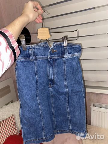 Юбка джинсовая xs-s