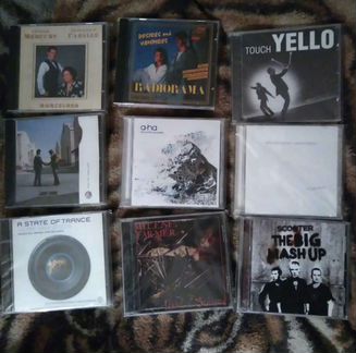 Лицензионные CD с буклетами и разные диски