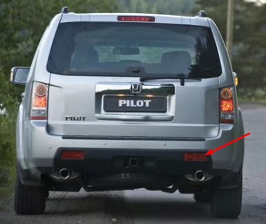 Фонарь задний правый в бампер Honda Pilot 08-12