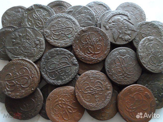 Монеты Екатерина 2