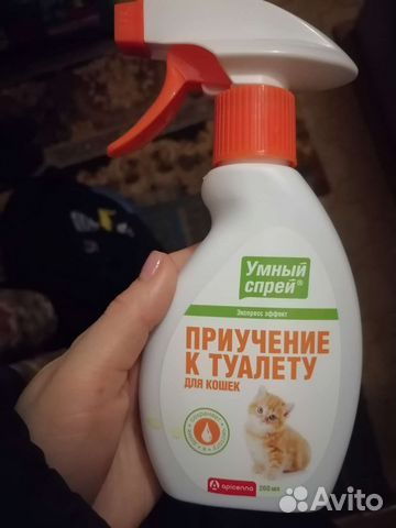 Спрей для приучения к лотку