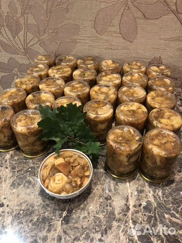 Грибы соленые, сушеные:белый, рыжик, лисичка