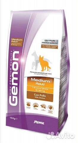 Gemon, monge сухой корм для собак и кошек