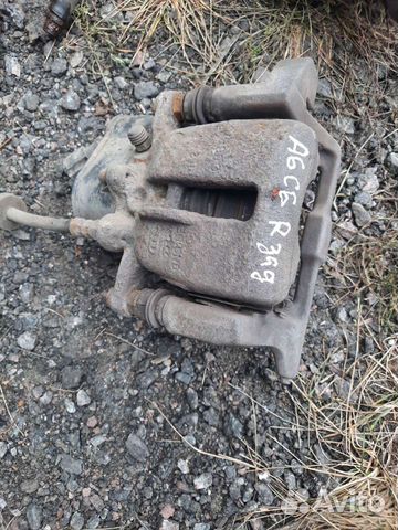 Audi A6 C6 суппорт задний правый