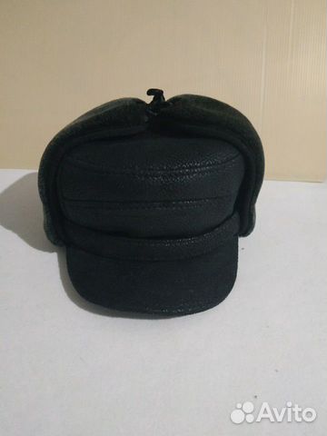 Зимняя шапка с ушами