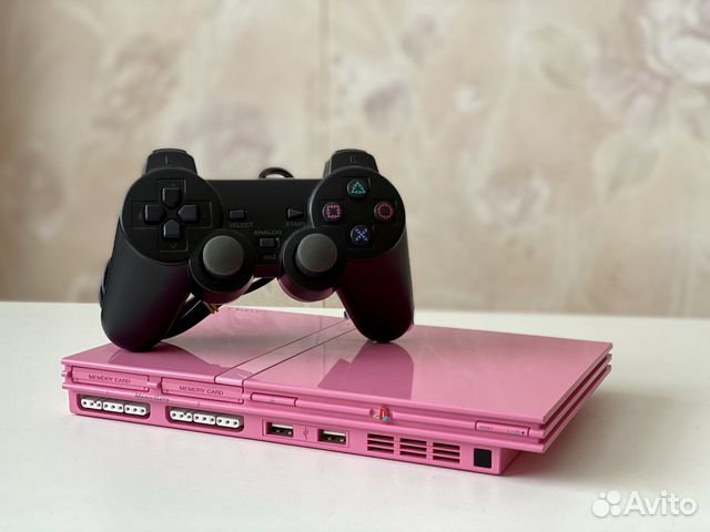 Sony PS2 Slim Pink I Limited I FreeBoot I 20 Игр