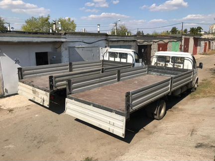 Грузоперевозки газель 6,2 метров открытая бортовая
