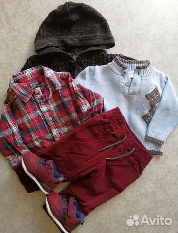 Брюки/боди/джемпер на мальчика 1-1,5 года GAP