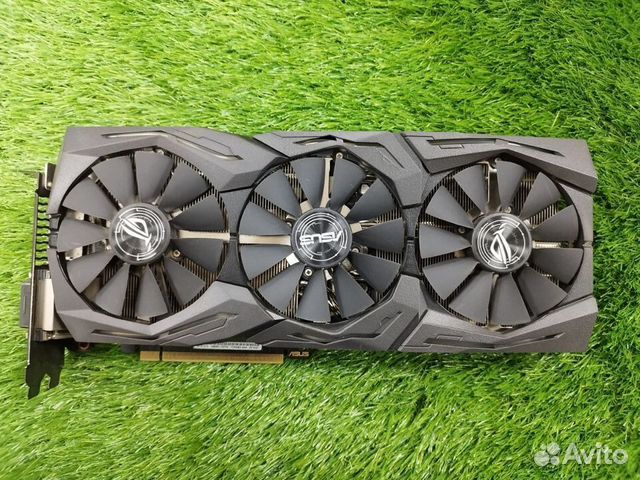 Видеокарта asus strix GTX 1070