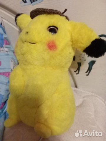 Мягкая игрушка детектив Пикачу