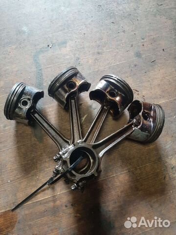 Шатун +поршень vag 1.6 AKL