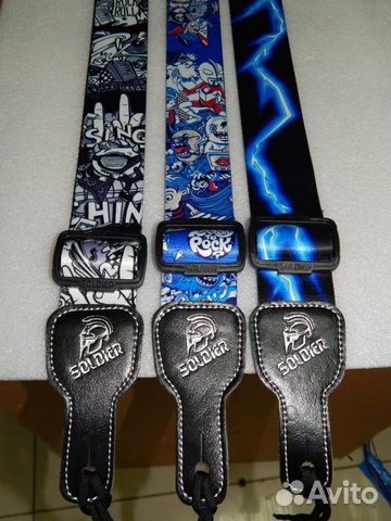 Ремешки для гитар soldier