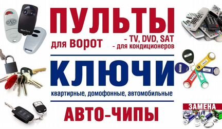 Пульты для ворот и шлагбаумов