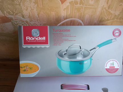 Rondell,Tefal: кастрюли, ковшик, сковородка