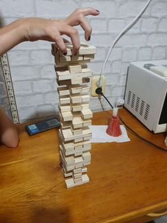 Игра дженга (башня)