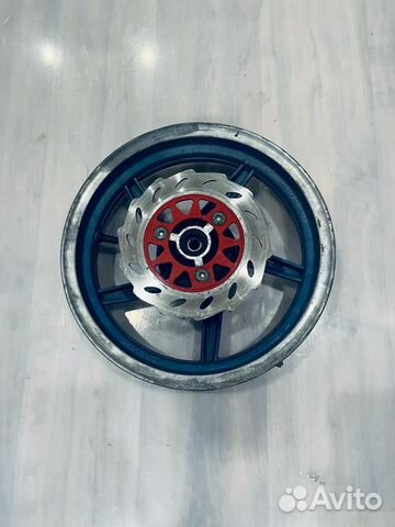 Диск передний на мопед Китаец 157 QMJ / 139 QMB