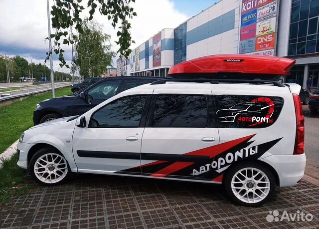 Автобокс на крышу из ABC пластика