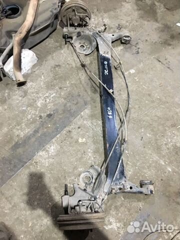 Задняя балка geely mk