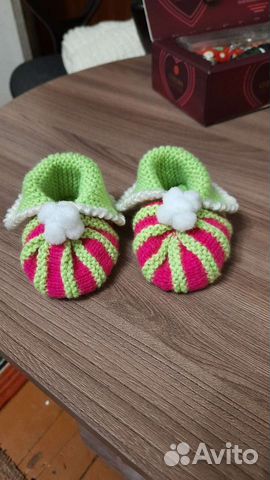 Пинетки вязаные