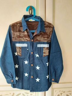 Рубашка для девочки 122-128