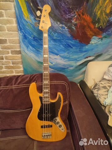 Бас гитара fender jazz bass 75-80
