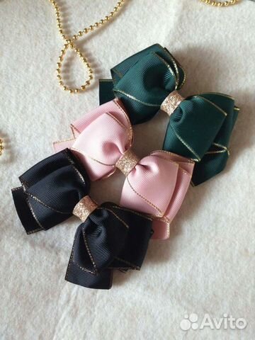 Заколка бант для волос