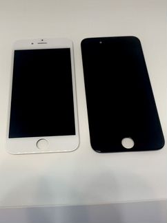 Дисплей iPhone 6s в сборе черный/белый