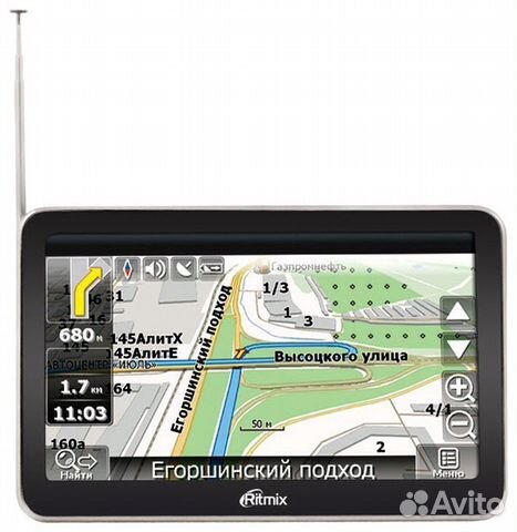 Автонавигатор. Ritmix 586tv