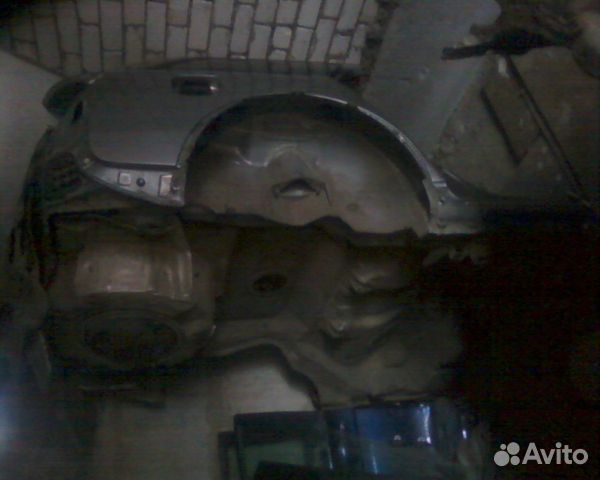 Ауди А6 олроуд заднее крыло