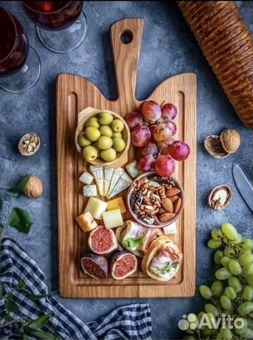 Набор разделочных досок на подставке из дуба