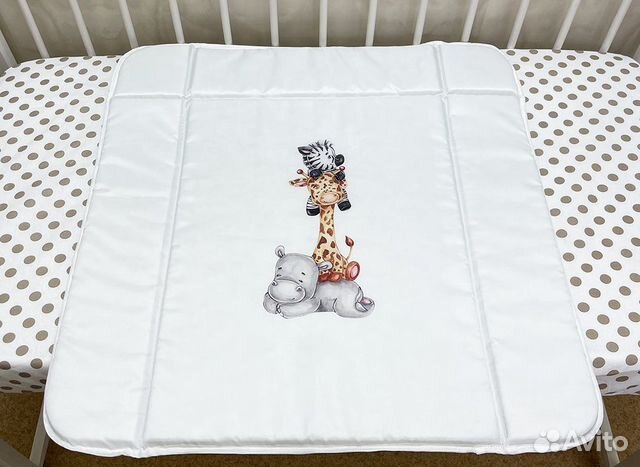 Пеленальный матрасик Малышок 72х72 см