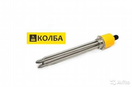 Тэн 3, 4,5 кВт DN32 (1 1/4) нержавейка