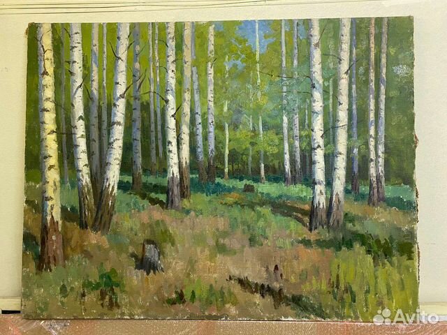 Картина пейзаж, Сысоев Н А, Народный художник