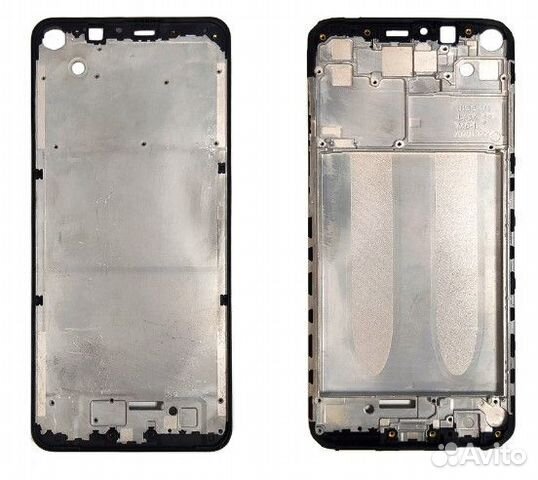 Рамка дисплея для Xiaomi Redmi Note 9 (черный)