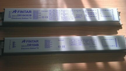 Электронный балласт для люминицентных ламп 18w,36w