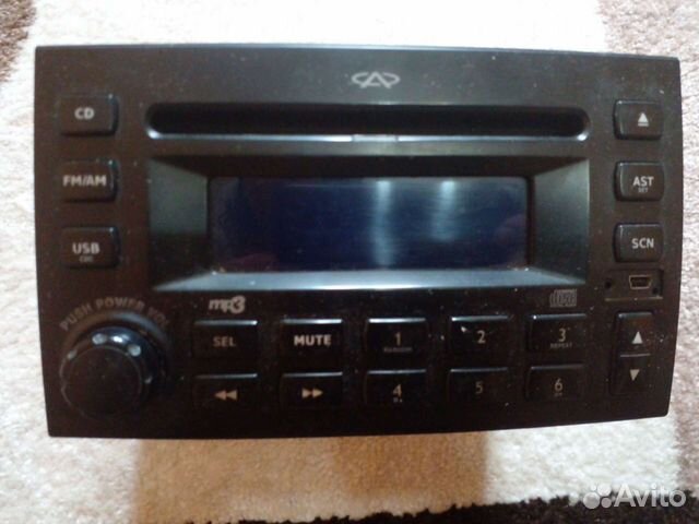 Магнитола 2din штатная Чери Тиго