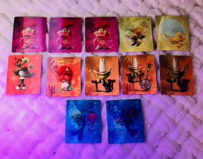 Карточки Тролли из пятёрочки