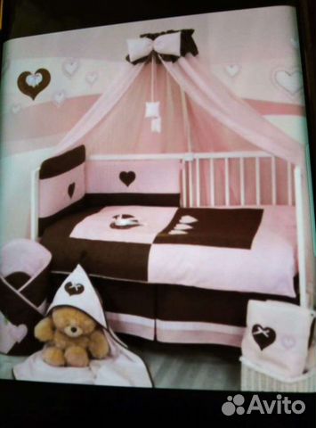 Комплект детского постельного белья 10 предметов