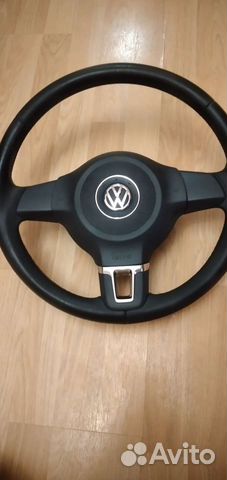 Кожаный руль volkswagen golf6