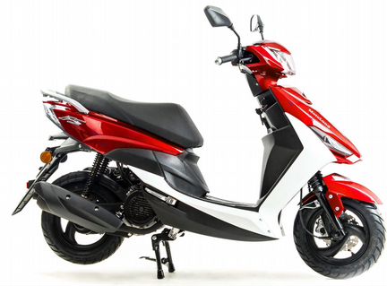 Скутер MotoLand 150 куб. JOG красный