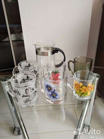 Бокалы стеклянные