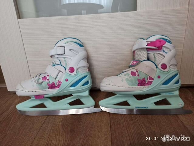 Коньки детские раздвижные Р 31-36