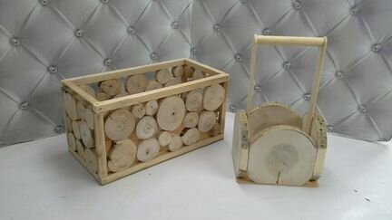 Ящики деревянные (эко ) для подарков, цветов и др