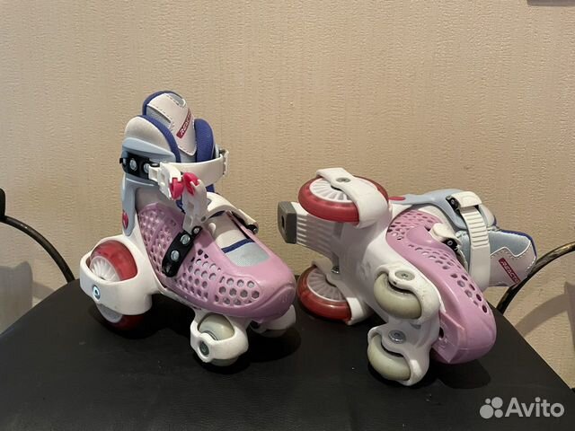 Роликовые коньки детские раздвижные