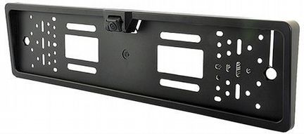 Рамка под номер с камерой заднего вида