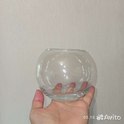 Шар стеклянный для флорариума или конфет