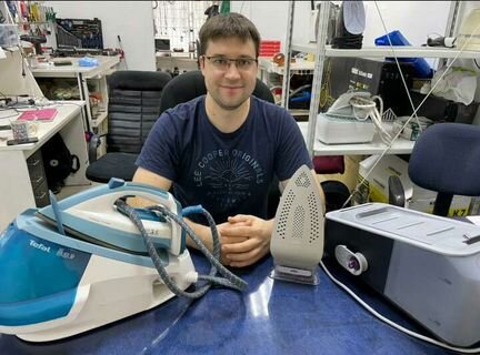 Ремонт утюгов с парогенератором, отпаривателей