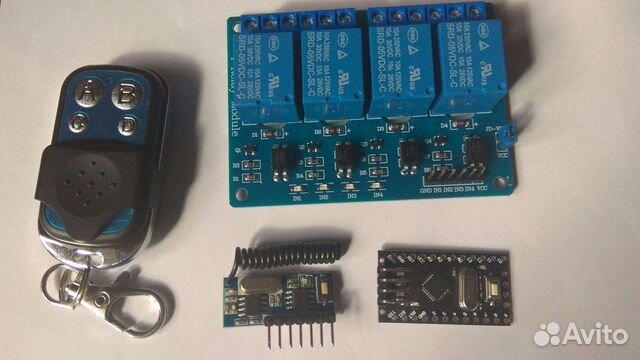 Дистанционное релейное управление нагрузкой