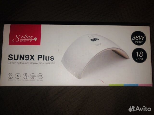 Лампа UV/LED Soline charms SUN9X Plus