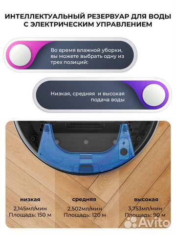 Робот-пылесос Xiaomi Lydsto R1D (EU)